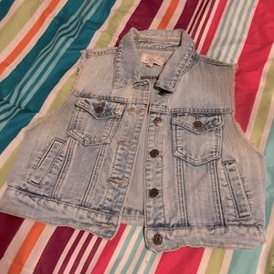 Denim vest